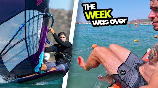 Windsurfing in Turkey ends in disaster  ‪NicoGER7‬ Vlog [upl. by Nyladnohr]