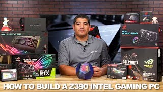 How To Build A Z390 Intel 9th Gen RGB Gaming PC From Start To Finish [upl. by Aikem]