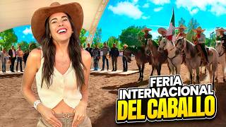 Feria INTERNACIONAL del CABALLO 🐎 TEXCOCO MEXICO 4K [upl. by Medwin]