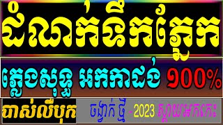 ដំណក់ទឹកភ្នែក Chord ភ្លេងសុទ្ធ ដំណក់ទឹកភ្នែក Karaoke Cover version yahama psr s970 VICHEKA [upl. by Kutzer]