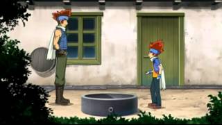 BEYBLADE METAL FUSION EP14 GREEK [upl. by Sulienroc877]