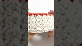 Mira qué fácil es tejer esta CESTA A CROCHET [upl. by Sidra]