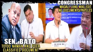 Congressman Waste of time ang Pdea Leaks hearing sa senado [upl. by Aynuat949]