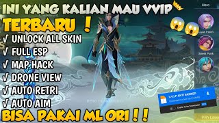 CHEAT ML MOD MENU TERBARU 2024  UNLOCK ALL SKIN DRONE VIEW RADAR MAP AUTO AIM [upl. by Akym]