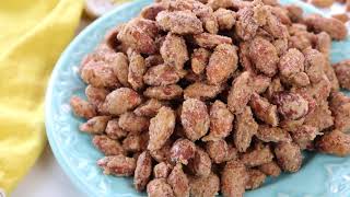 Roasted Cinnamon Sugar Almonds [upl. by Aiyotal]