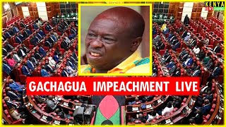 LIVE PARLIAMENT  Gachagua impeachment motion Debate in National Assembly [upl. by Kai]