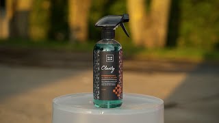 About CLARITY  our hydrophobic glass cleaner [upl. by Zaob515]