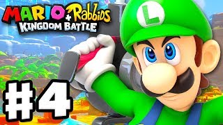 Mario  Rabbids Kingdom Battle  Gameplay Walkthrough Part 4  World 2 Sherbet Desert [upl. by Eduard377]