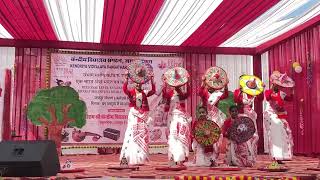 Beautiful dance performance of Bihu dance in regional level EBSBKALA MAHOTSAV bihu trending kvs [upl. by Itaws164]