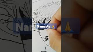 Gojo come back drawing  prd2yt prs1yti [upl. by Haianeb]