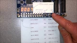 Microprocessor Project Demo for Intro to Micro course 2014 Fall [upl. by Herr]