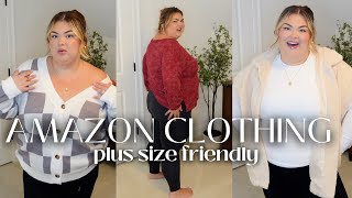 AFFORDABLE FALL PLUS SIZE FASHION TRY ON HAUL ON SALE FOR PRIME DAY [upl. by Leontine]