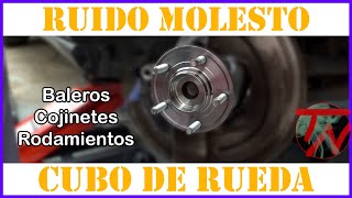 Ruido en la rueda del coche Rodamientos de Rueda  COMO CAMBIAR CUBO DE RUEDA  COJINETE  BALERO 🛠🚗 [upl. by Atileda631]