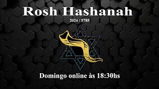 Ao Vivo Rosh Hashanah  Domingo  06 102024 [upl. by Drahnreb]