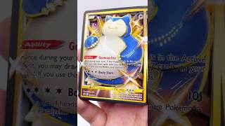 I Made a gold snorlax Diorama with pokemoncards [upl. by Ierna]