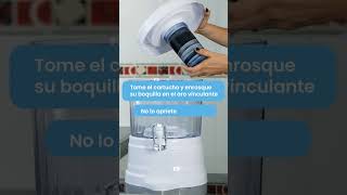 Purificador de agua Filtro bioenergético Biowater Puri 14 Lt Chef Master Mega Shop TV [upl. by Annail]