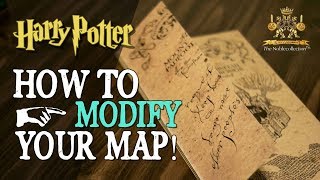 DIY Marauders Map Mod  Noble Collection  Marauders Mod [upl. by Kimberlyn957]