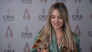 Lainey Wilson Interview at 2022 CMA Awards [upl. by Neened]