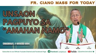 quotUnsaon pagpuyo sa quotAmahan Namoquotquot  1092024 Misa ni Fr Ciano Ubod sa SVFP [upl. by Joab]