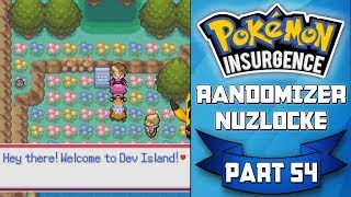 THE DEV ISLAND  Part 54 FINALE  Pokemon Insurgence Randomizer Nuzlocke [upl. by Nhaj]