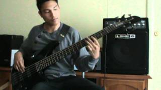 Akin Ka Nalang by Itchyworms bass cover [upl. by Sidalg432]