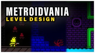 How to Design Great Metroidvania Levels  Game Design [upl. by Enilrae]