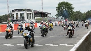 Zolder Rennen 2 Supermono EM 2015 Schmeink KTM 690 720 motorcycle race [upl. by Eiuqcaj]