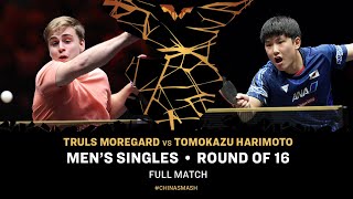 FULL MATCH  Truls Moregard vs Tomokazu Harimoto  MS R16  ChinaSmash 2024 [upl. by Shoshanna980]