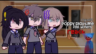 Past poppy playtime workers react [upl. by Forsyth]