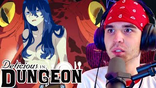 This Aint Little Mermaid 🧜‍♀️  Delicious in Dungeon Episode 7 REACTION [upl. by Nickolaus]