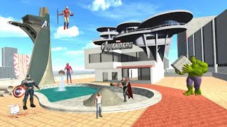 Franklin Ne Bana Diya Aapne House KO Avengers House In Indian Bike Driving 3D [upl. by Shulock]