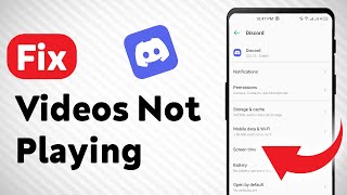 How to Fix Discord Videos Not Playing Updated [upl. by Enirroc]