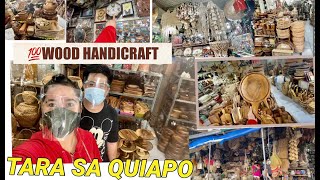 WOOD HANDICRAFT SA QUIAPO PHILIPPINES [upl. by Xena]