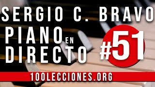 🔴 Piano En Directo 51  Calentamiento postura correcta y como evitar lesiones al tocar el piano [upl. by Reace]