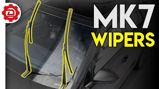 How to Install Wiper Blades  VW MK7 GTI [upl. by Faxen]