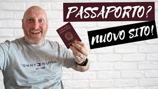 RICHIESTA PASSAPORTO Ecco il nuovo Portale [upl. by Nelluc]