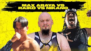 NAG Contra Todos 3 Max Araya vs Nikano vs Raiko [upl. by Ellesig]