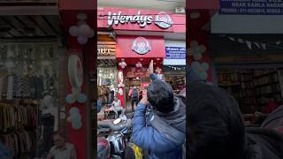 Wendy’s ke baare me Suna hai 😱 ytshorts viralvideo shortsfeed foodblogger foodie [upl. by Netsyrc]