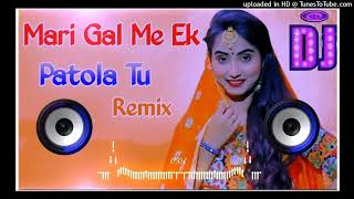 Olha Mein Patola Dj Remix Song  Mahari Gaal Me Ek Patola Tu Dj Remix Haryanvi Song [upl. by Rabka]