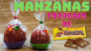 MANZANAS FORRADAS DE PULPARINDO  MANZANAS CUBIERTAS DE TAMARINDO  MANZANAS CON CHAMOY [upl. by Zigrang]