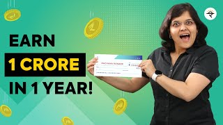 How To Make 1 Crore In 1 Year  CA Rachana Ranade [upl. by Drew]