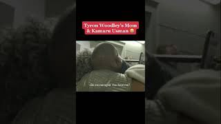 Tyron Woodley’s mom talks to Kamaru Usman after beating her son ufc mma ufcedit ufcmom [upl. by Nanji]