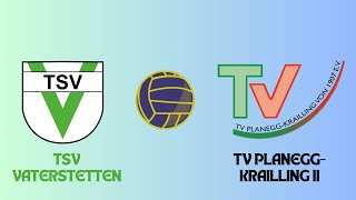 Bezirksklasse Volleyball Obb TV Planegg Krailing II vs TSV Vaterstetten 02112024 [upl. by Lynne]