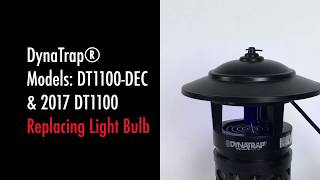 DynaTrap Model DT1100 2016 and Older Replacing the Light Bulb [upl. by Htial734]