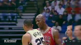 Michael Jordan Straight Up Abused His Fadeaway Shots 19951122 [upl. by Lynett]