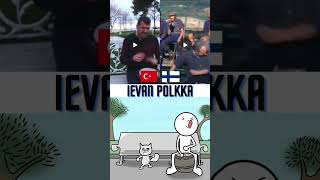 Ievan polkka meme  Ievan polkka different countries [upl. by Chladek]