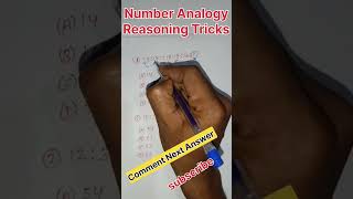 Analogy reasoning tricks सादृश्य तर्क तरकीबें railway sscgd bssc [upl. by Cave]