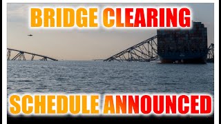 Baltimore Bridge Collapse Timeline Announced by Engineers [upl. by Sheline816]