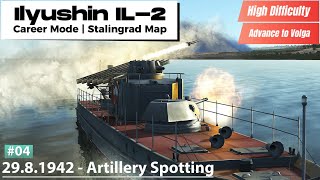 Ilyushin IL2 Career 4 Artillery Spotting  IL2 Great Battles  Stalingrad [upl. by Sabanrab635]