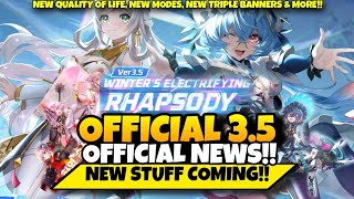 35 GLOBAL NEWS Triple Banner Confirmed New Quality of Life amp MORE [upl. by Ifen997]